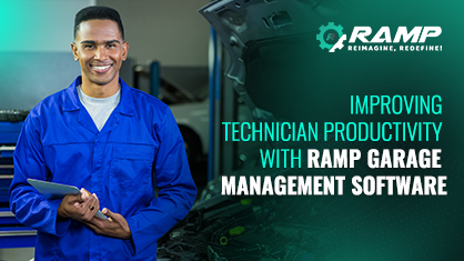 Improving Technician Productivity With Ramp Garage Management Software