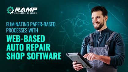 Eliminating Paper-Based Processes with Web-Based Auto Repair Shop Software